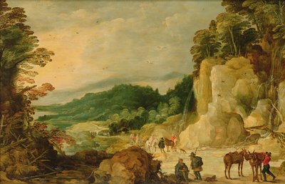 Mountain Landscape by Joos or Josse de Momper